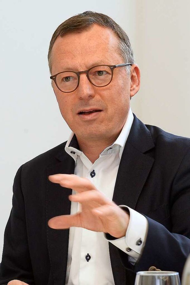 Philipp Frese, Prsident des Einzelhandelsverbands Sdbaden  | Foto: Ingo Schneider