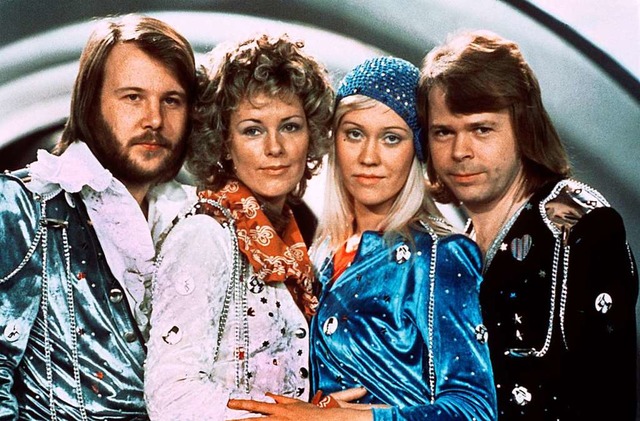 Die Mitglieder der schwedischen Popgru... mit dem Titel &#8222;Waterloo&#8220;.  | Foto: Pressensbild