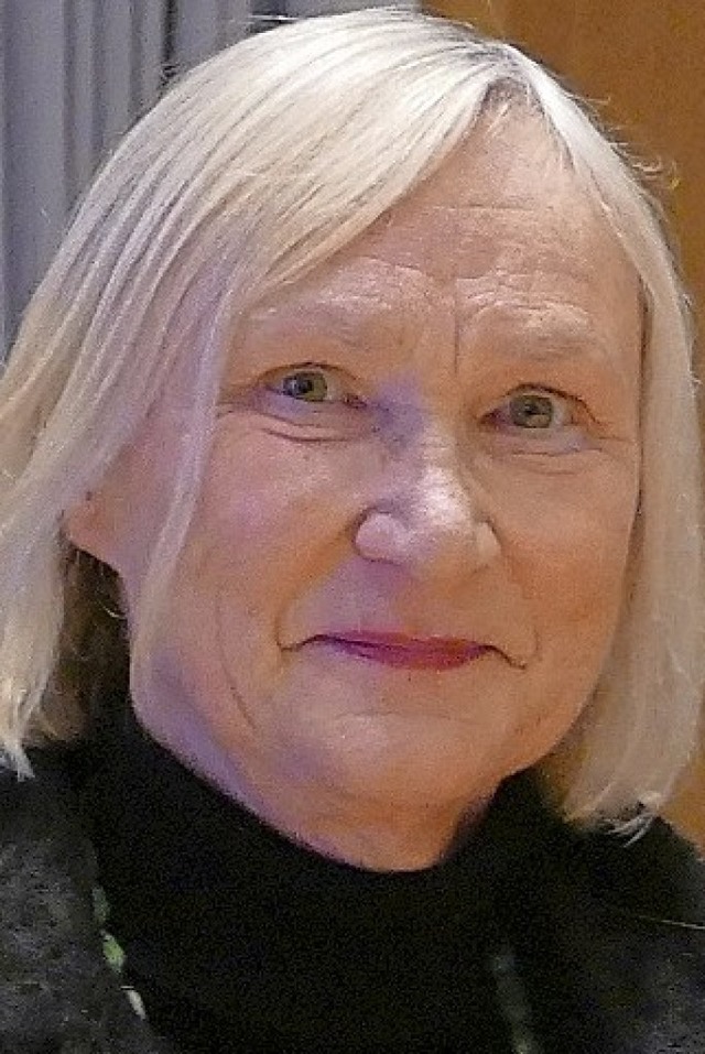 Sigrid Lettau im Jahr 2018  | Foto: Mark Alexander