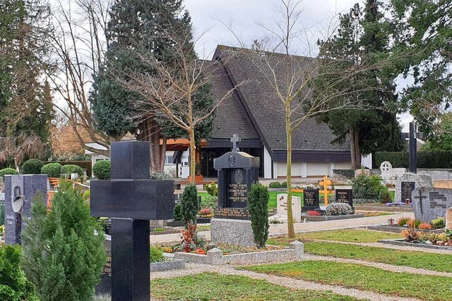 Auch auf dem Friedhof in Bad Krozingen...nur noch im kleinen Kreis stattfinden.  | Foto: Frank Schoch