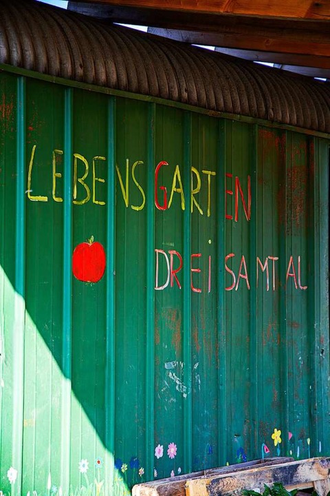 Lebensgarten ist der Name der Solawi im Dreisamtal  | Foto: Joss Andres