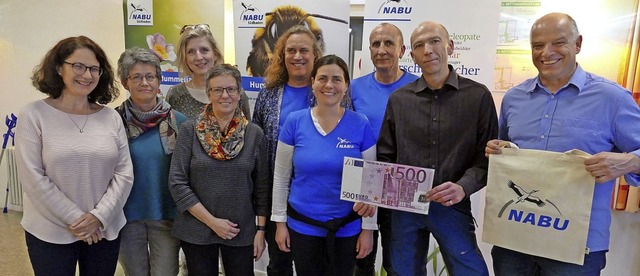 Die Vorstandsmitglieder der neuen Nabu-Gruppe Breisach/Westlicher Tuniberg   | Foto: privat