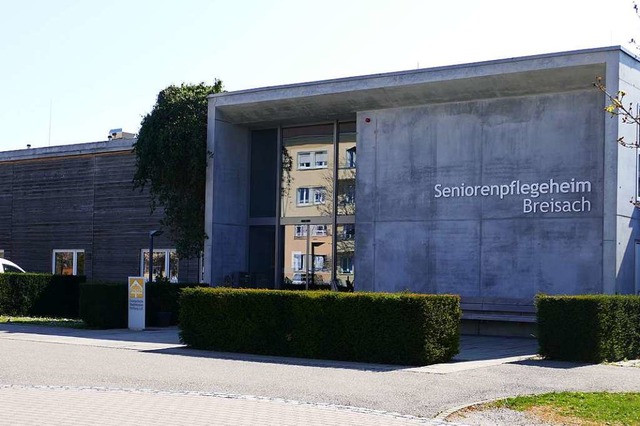 Zwei Bewohner des Breisacher Seniorenp...an den Folgen von Covid-19 verstorben.  | Foto: Thomas Rhenisch