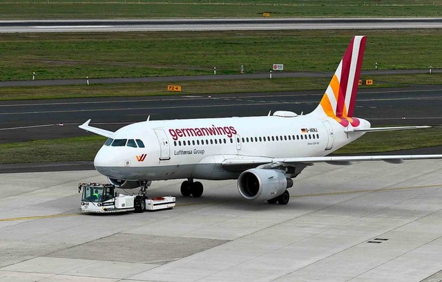 Ein Bild aus der Vergangenheit: Germanwings stellt den Betrieb ein.   | Foto: INA FASSBENDER (AFP)