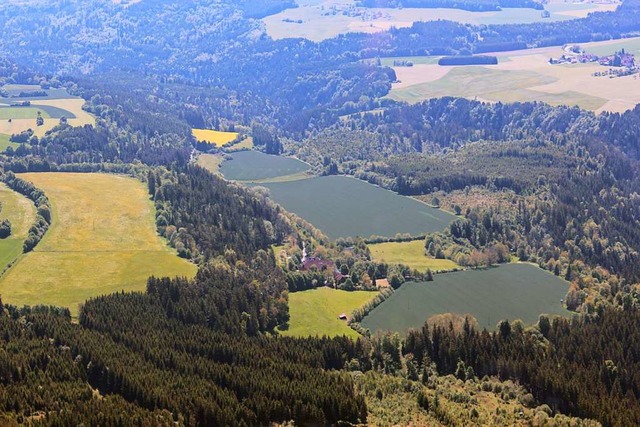 Luftaufnahme der Wutachschlucht im Bereich Stallegg.  | Foto: Christa Maier