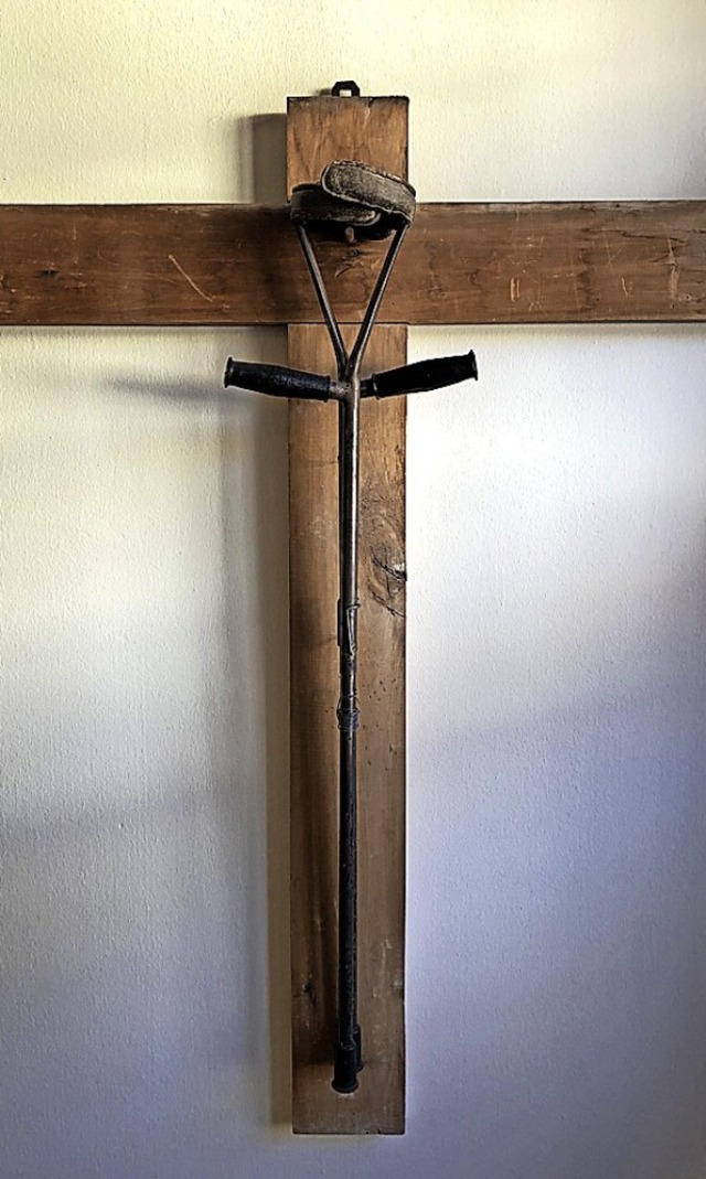 Das  sogenannte Krckenkreuz von Pater Meinrad Dufner   | Foto: Privat