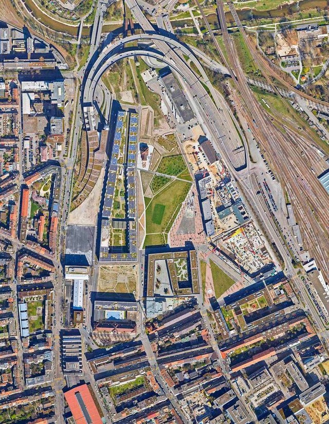 Orthofotos nennen sich diese Luftbilder.   | Foto: Kanton Basel Stadt
