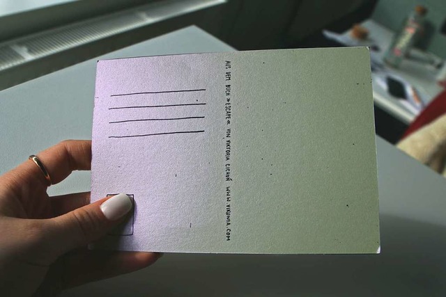 Postkarten kann man auch selber basteln.  | Foto: Onlineprinters/Unsplash.com
