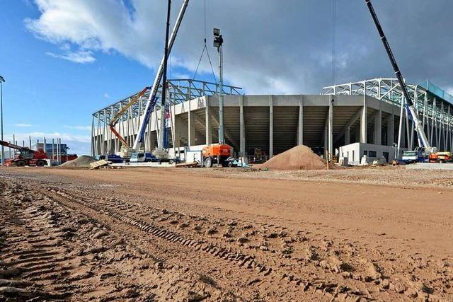 Neues SC-Stadion wird nicht wie geplant fertig