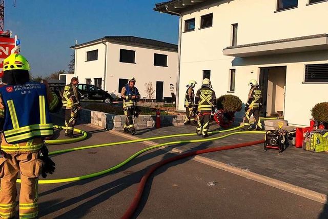 Feuerwehreinsatz in Eschbach am Ostersamstag.  | Foto: Feuerwehr Eschbach