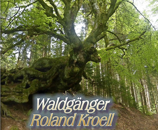 Eine Hommage an den Wald ist Roland Kroells Buch &#8222;Waldgnger&#8220;.  | Foto: Roswitha Frey