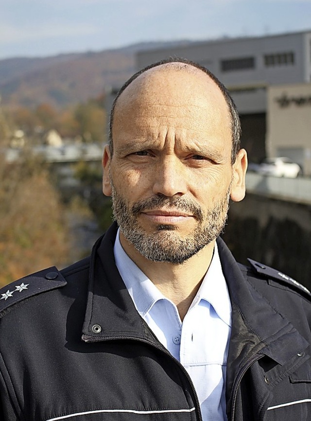 Mathias Albicker, Pressesprecher der Polizei fr den Kreis Waldshut  | Foto: Reinhardt, Lukas