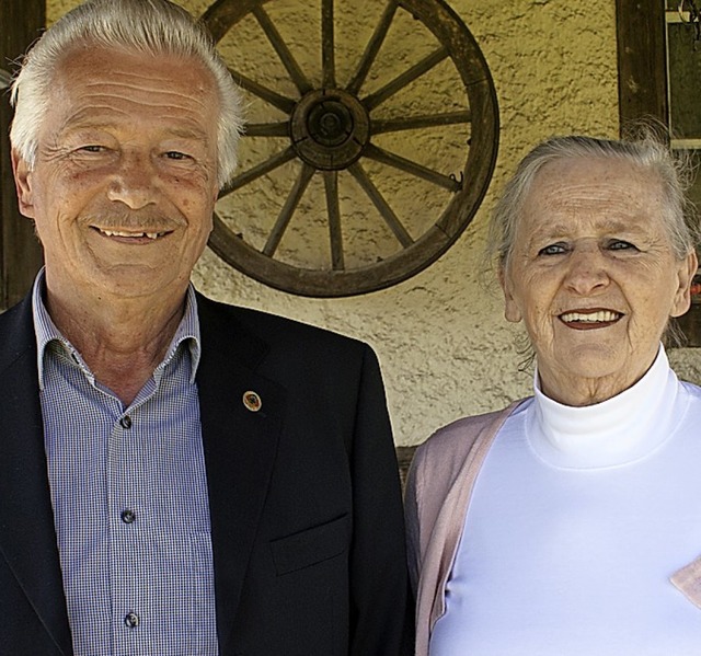 Valentin und Isabelle Keller feiern goldene Hochzeit.  | Foto: Werner Probst