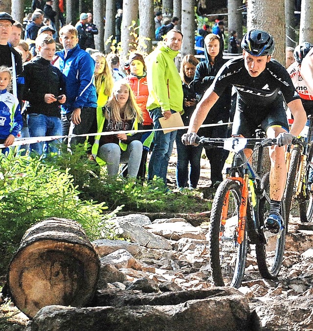 Simon Stiebjahn organisiert das Cross-... alljhrlich um den Sieg mitzufahren.   | Foto: Ruoff