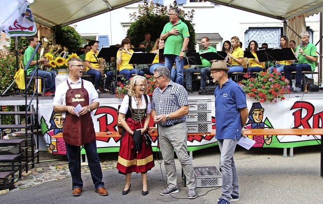 2019 war die Welt beim Stdtlefest noc..., dargeboten vom Musikverein Lausheim.  | Foto: suedkurier