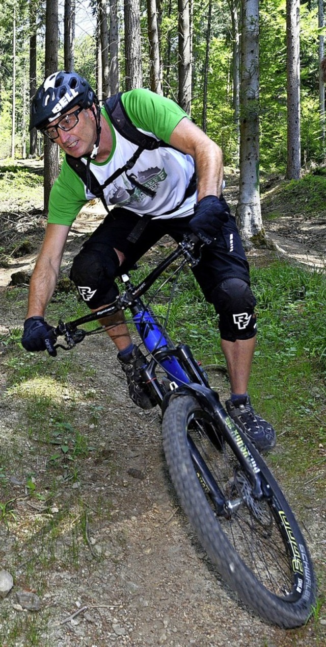 Die meisten Kontakte zwischen Wanderer...ien freundlich, schreibt eine Bikerin.  | Foto: Thomas Kunz