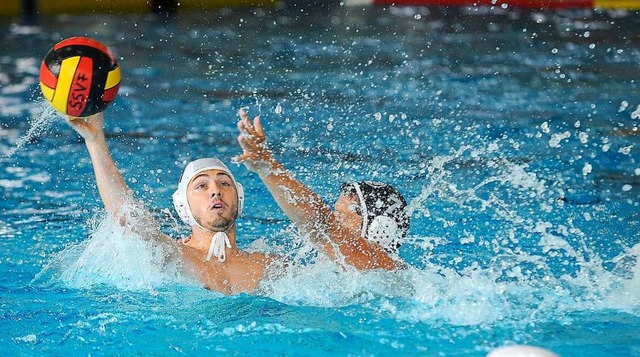 Niemand wei, wann im Freiburger Westb... gute Wasserball-Spiele zu sehen sind.  | Foto: Achim Keller