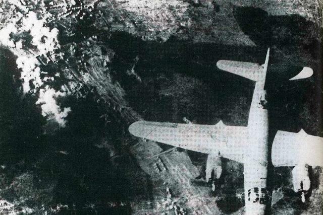 Der letzte Fliegerangriff auf die Stadt Lahr war am 17. April 1945