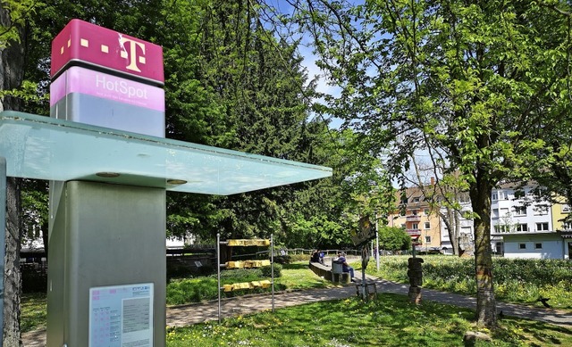 Auch wenn die Telekom anderer Meinung ...eht,  war der Pfhlerpark 2019 nicht.   | Foto: Ralf Burgmaier
