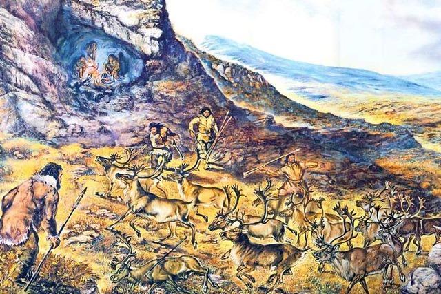 Auf dem Steinzeitpfad am Ölberg können Wanderer in 140 000 Jahre Menschheitsgeschichte eintauchen