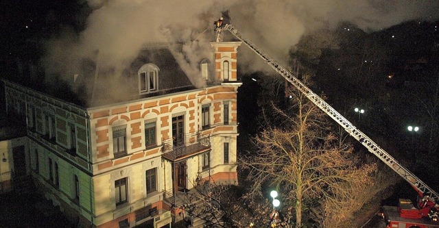 Einen Groeinsatz hatten die Wehrer Fl...gerstiftung an der Hfstrae in Wehr.   | Foto: Ernst Brugger