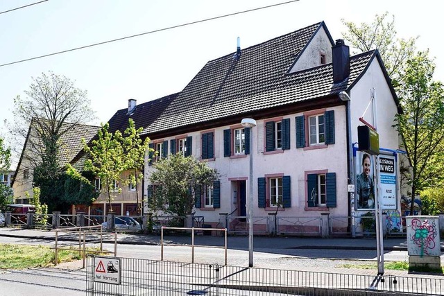 Die Huserzeile von der denkmalgescht... im Freiburger Stadtbezirk Oberwiehre.  | Foto: Thomas Kunz