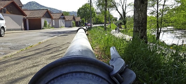 Im Promenadenweg enden  heute diese Arbeiten.   | Foto: Stadt Waldkirch