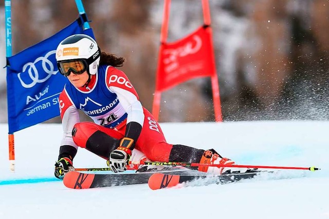 Bei deutschen Jugendmeisterschaften gl...lom zu Silber in der Altersklasse U18.  | Foto: Paul Schmidt