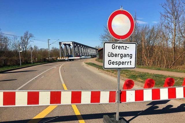 Französische Regionalpolitiker fordern rasche Grenz-Wiedereröffnung