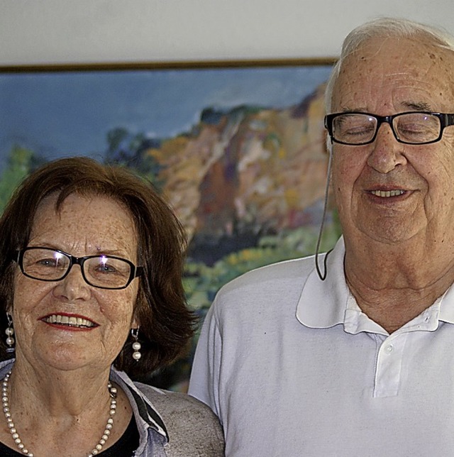 Goldene Hochzeit: Peter Neddermann und...d nunmehr seit 50 Jahren verheiratet.   | Foto: Werner Probst