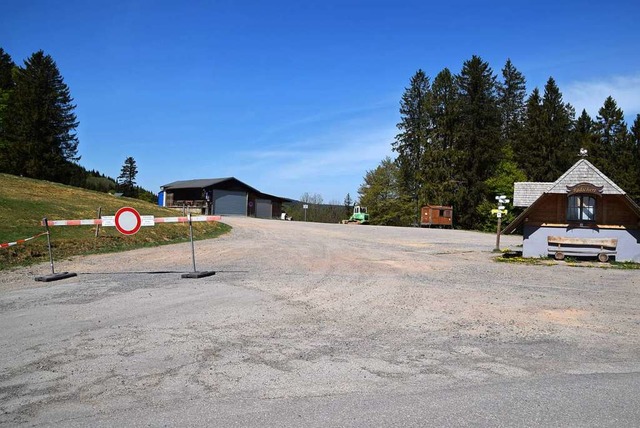 Der Radschert  bietet einen fantastisc...nter anderem zum Gasthaus Stbenwasen.  | Foto: Ulrike Jger