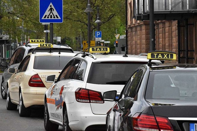 Auch das Taxigewerbe ist vom Shutdown stark berhrt.  | Foto: Thomas Loisl Mink
