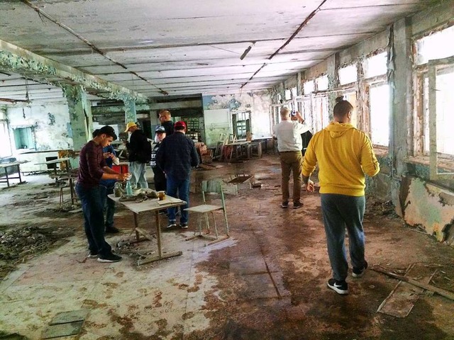 Tschernobyl wird zu einer Touristenatt...t selbst bei einem Besuch dort erlebt.  | Foto: Stefan Scholl