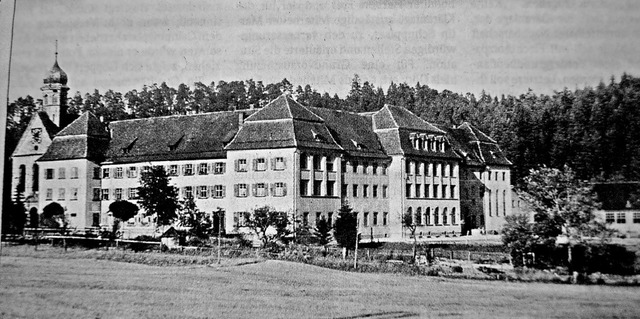 Die einstige Caritas-Kinderheilsttte ...erten 1945 die franzsischen Truppen.   | Foto: Liane Schilling