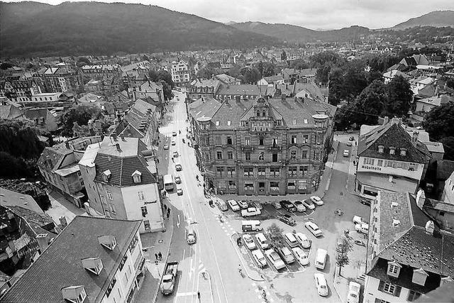 So anders war der Blick vom Schwabentor 1963