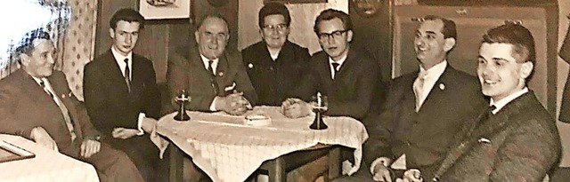 Der Vorstand des Schachklubs Endingen ...11; sage und schreibe seit 60 Jahren.   | Foto: Schachklub