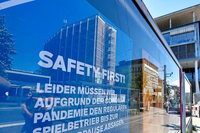 Einige Plakatflchen sind derzeit zwar...eaktivitt in Freiburg zurckgegangen.  | Foto: Michael Bamberger