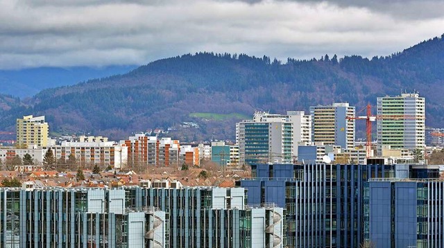 Manche Freiburger Immobilieninteressen...Krise einen mglichen Kauf auf spter.  | Foto: Michael Bamberger