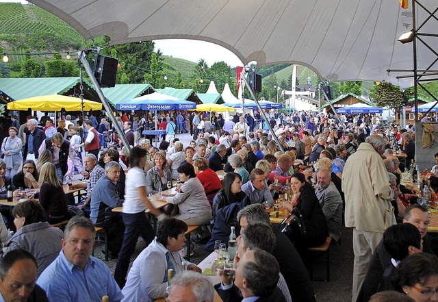 Das beliebte Durbacher Weinfest auf de... Corona-Krise dieses Jahr nicht statt.  | Foto: Robert Ullmann