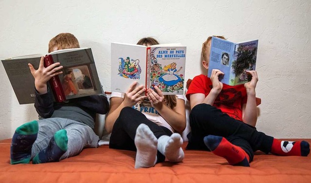 Wenn man Mue hat, verbringt man seine...man es will, beispielsweise mit Lesen.  | Foto: Daniel Karmann (dpa)