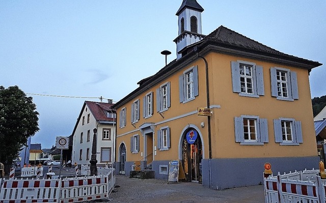 Das alte Rathaus von Maulburg, eine Pe...tille Reserve im Besitz der Gemeinde.   | Foto: Gerald Nill