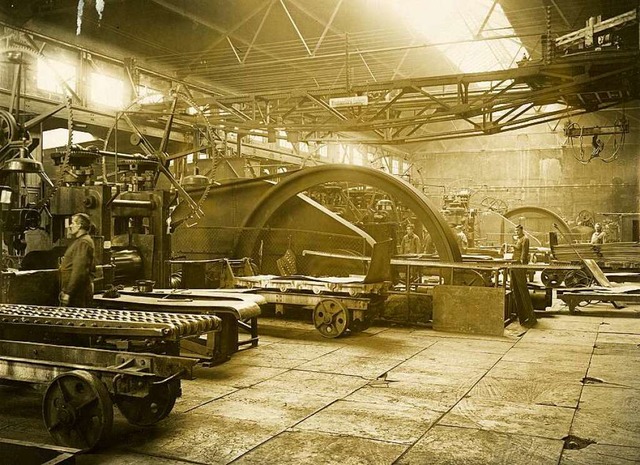 Produktionshalle der Aluminiumwerke Villingen vor dem Krieg  | Foto: AGVS