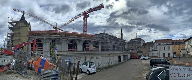 Nrdlich des knftigen Einkaufsquartie...ae 17, das ans Union-Hotel angrenzt.   | Foto: Helmut Seller