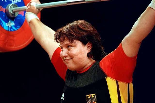 Monique Ludwigs bei den Olympischen Sp...eien sind bis heute deutscher Rekord.  | Foto: Oliver_Multhaup