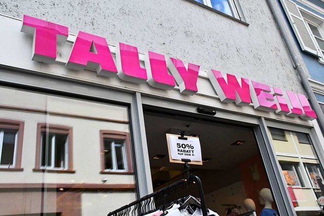 Der Lrracher Tally Weijl-Store in der Turmstrae  | Foto: Barbara Ruda