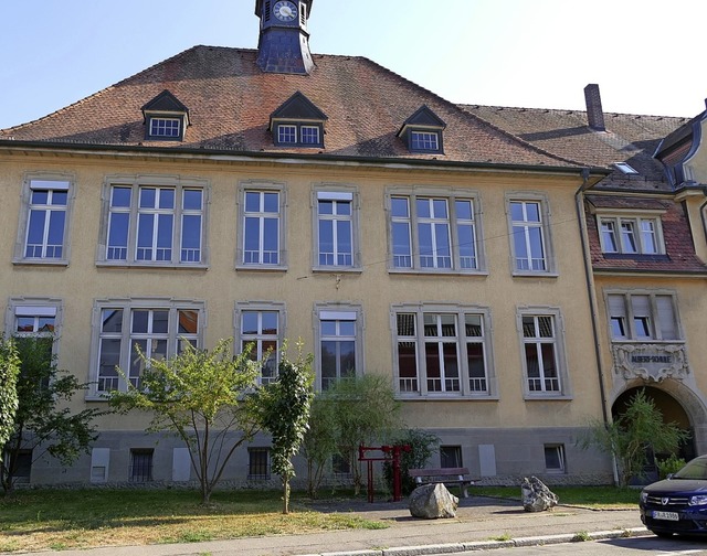 An der Albert-Schule in Ihringen begin...icht fr die Acht- und Neuntklssler.   | Foto: Gerold Zink