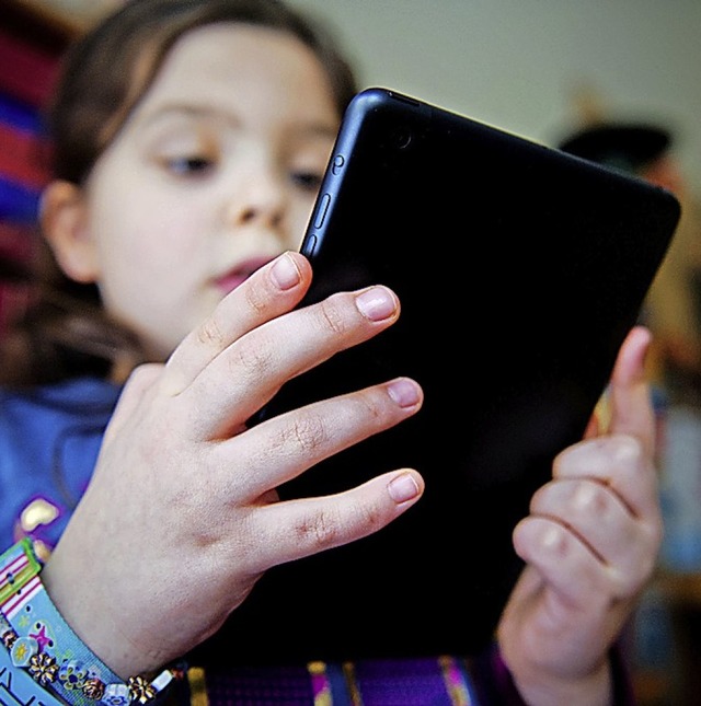 Kinderbetreuung geht auch digital.  | Foto: Nicolas Armer