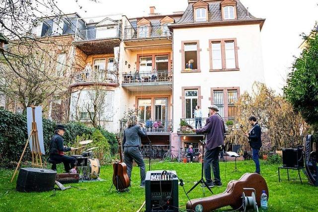 Das Freiburger Quarantne-Quartett tritt jetzt auch auer Haus auf