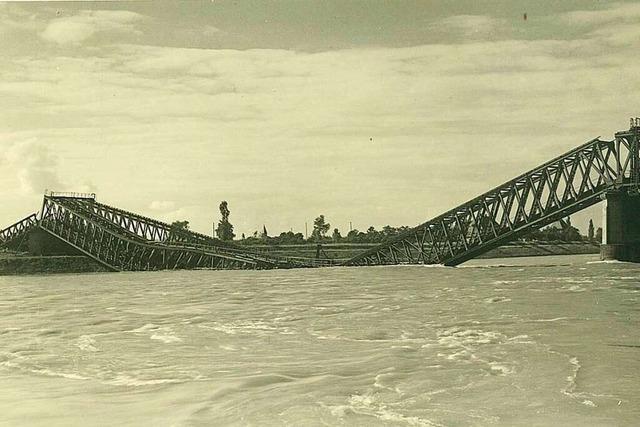 Als die Rheinbrcke Ziel von Bomberverbnden wurde