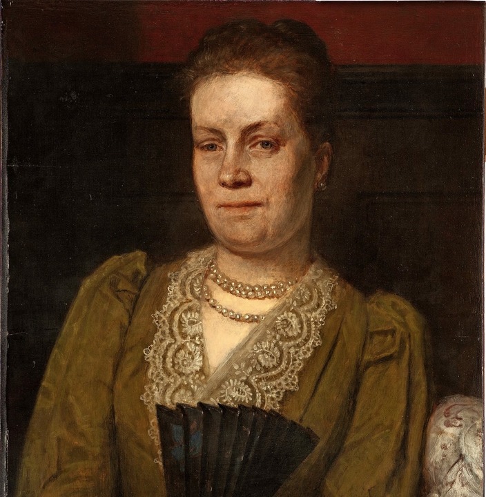 Mary Elizabeth Codman in einem Ölbildn...ch in der Kunsthalle Mannheim befindet  | Foto: Kunsthalle Mannheim